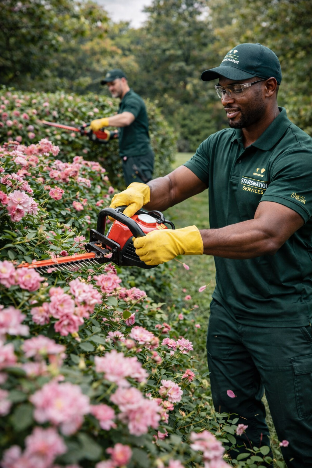 Hedge trimming and garden care Melbourne by Starsnation Services Australia
